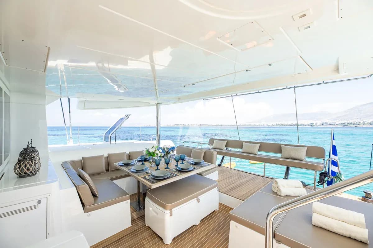Aft deck