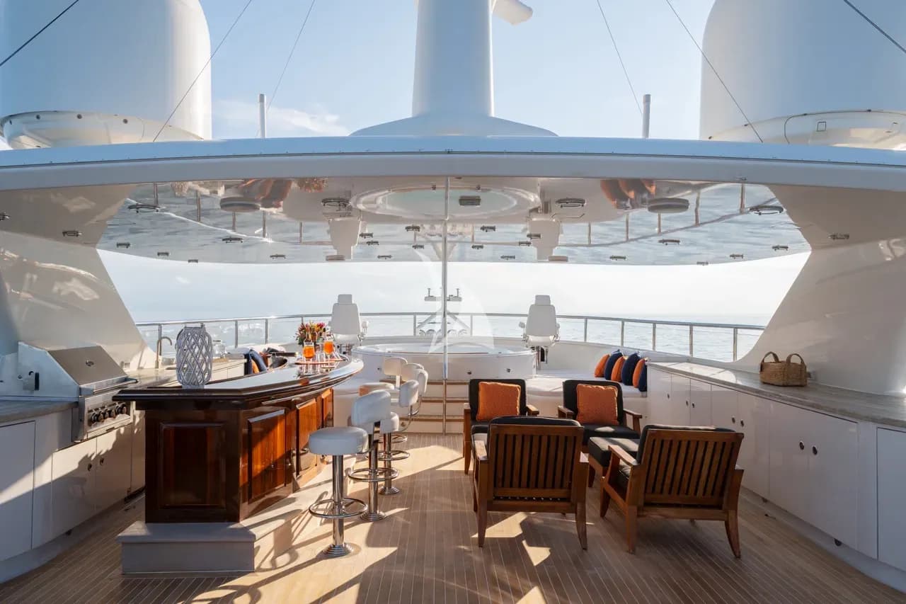 Sun Deck looking forward