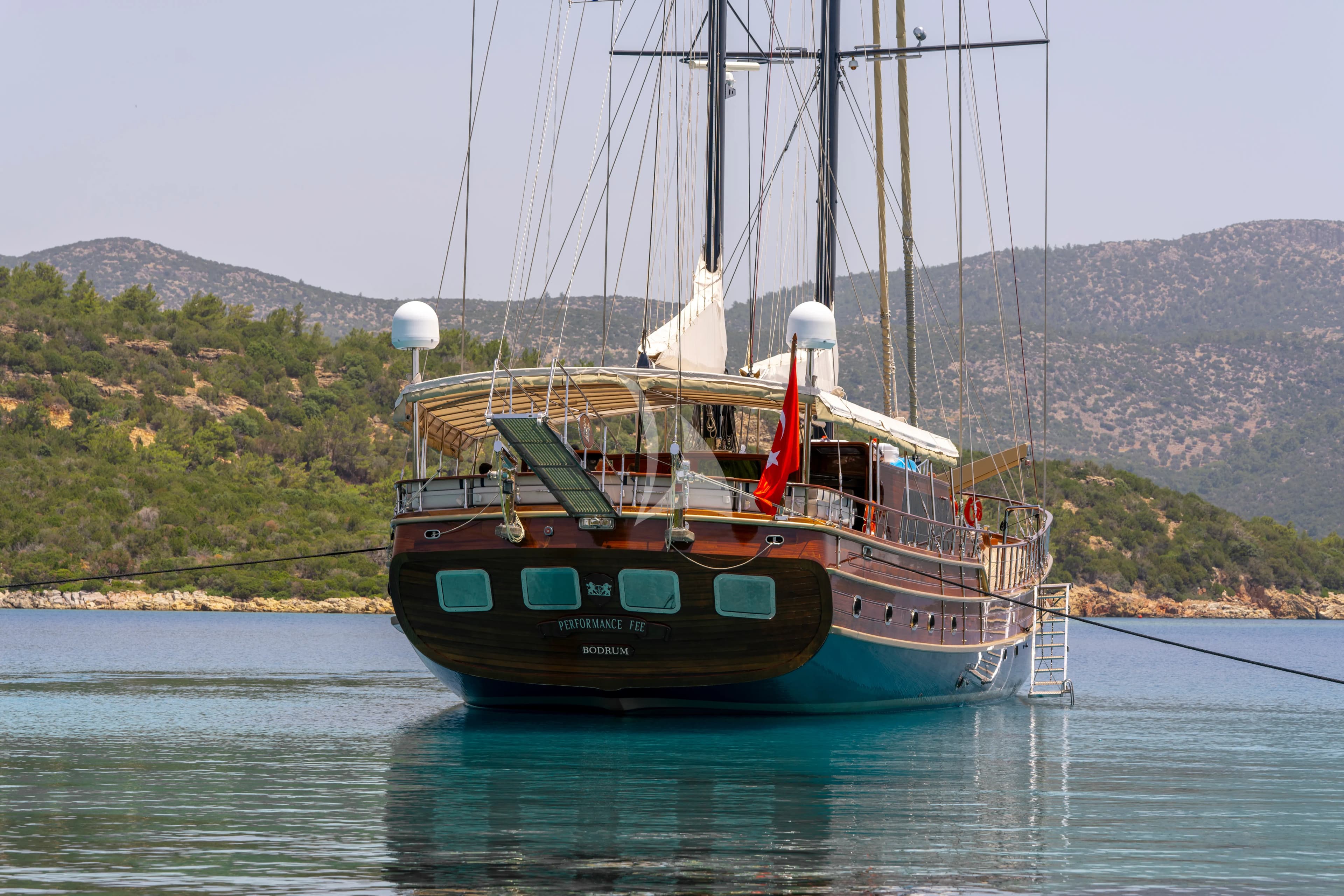 Stern view