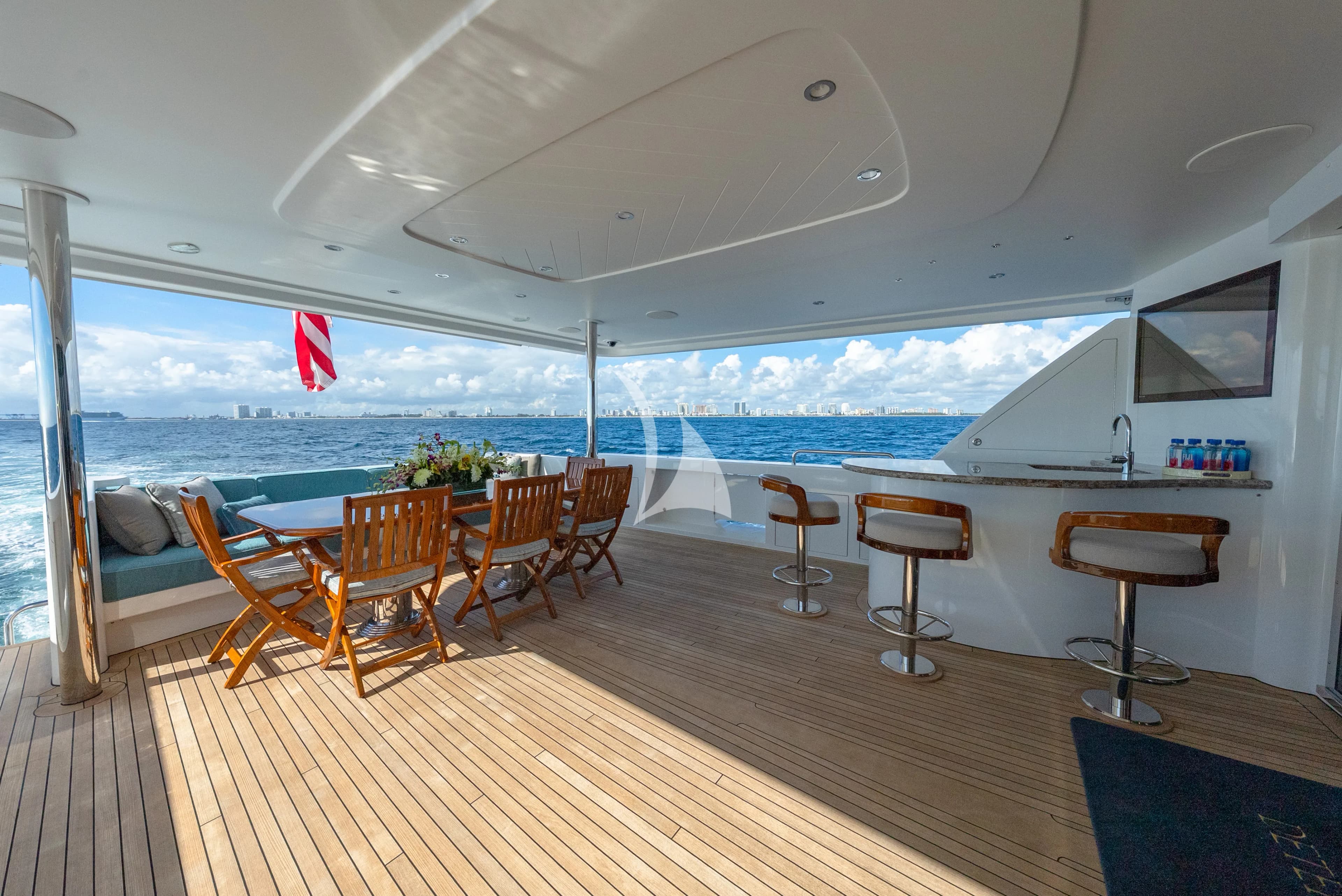 Aft deck