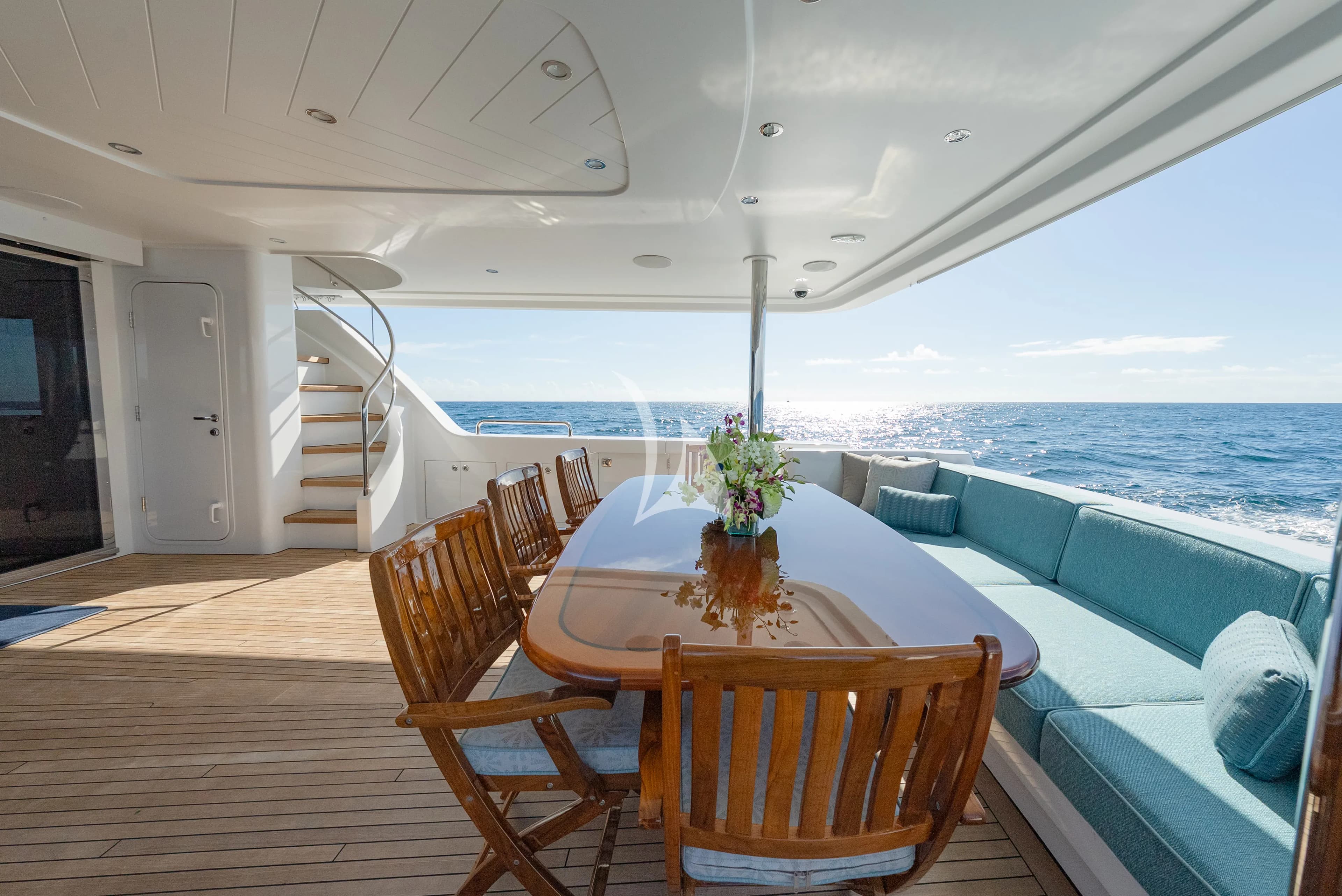 Aft deck