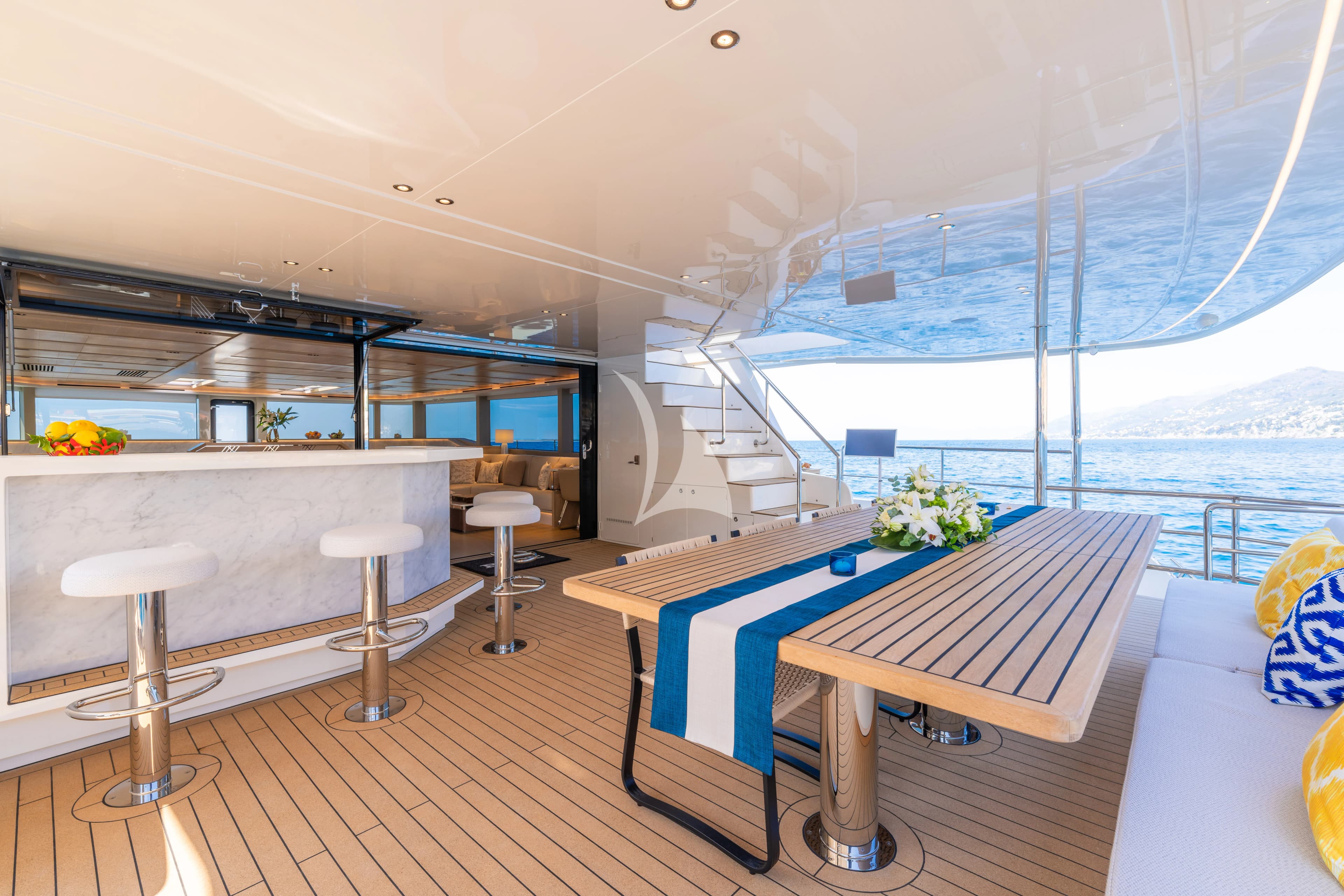 Aft main deck