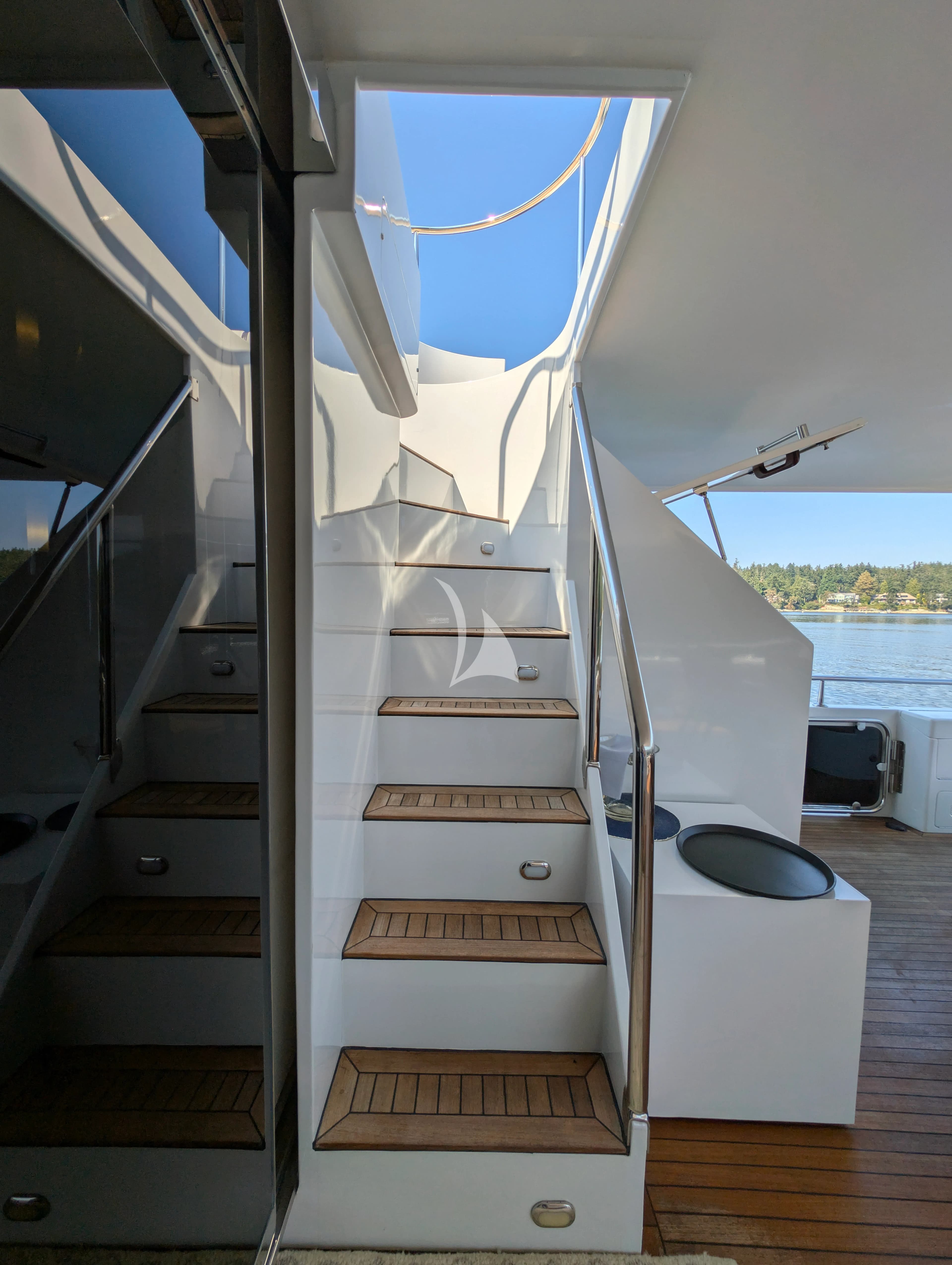 Main Deck Aft to Sky Deck