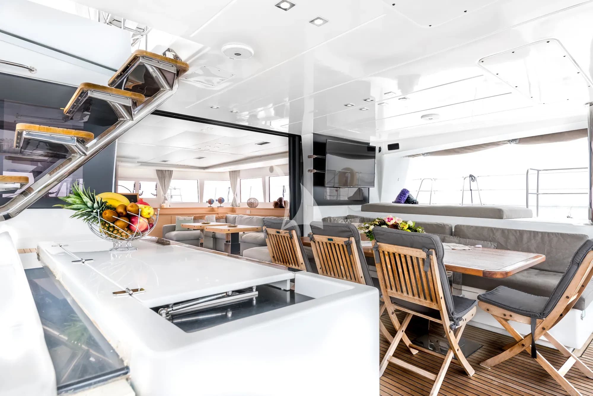 Aft Deck dining area