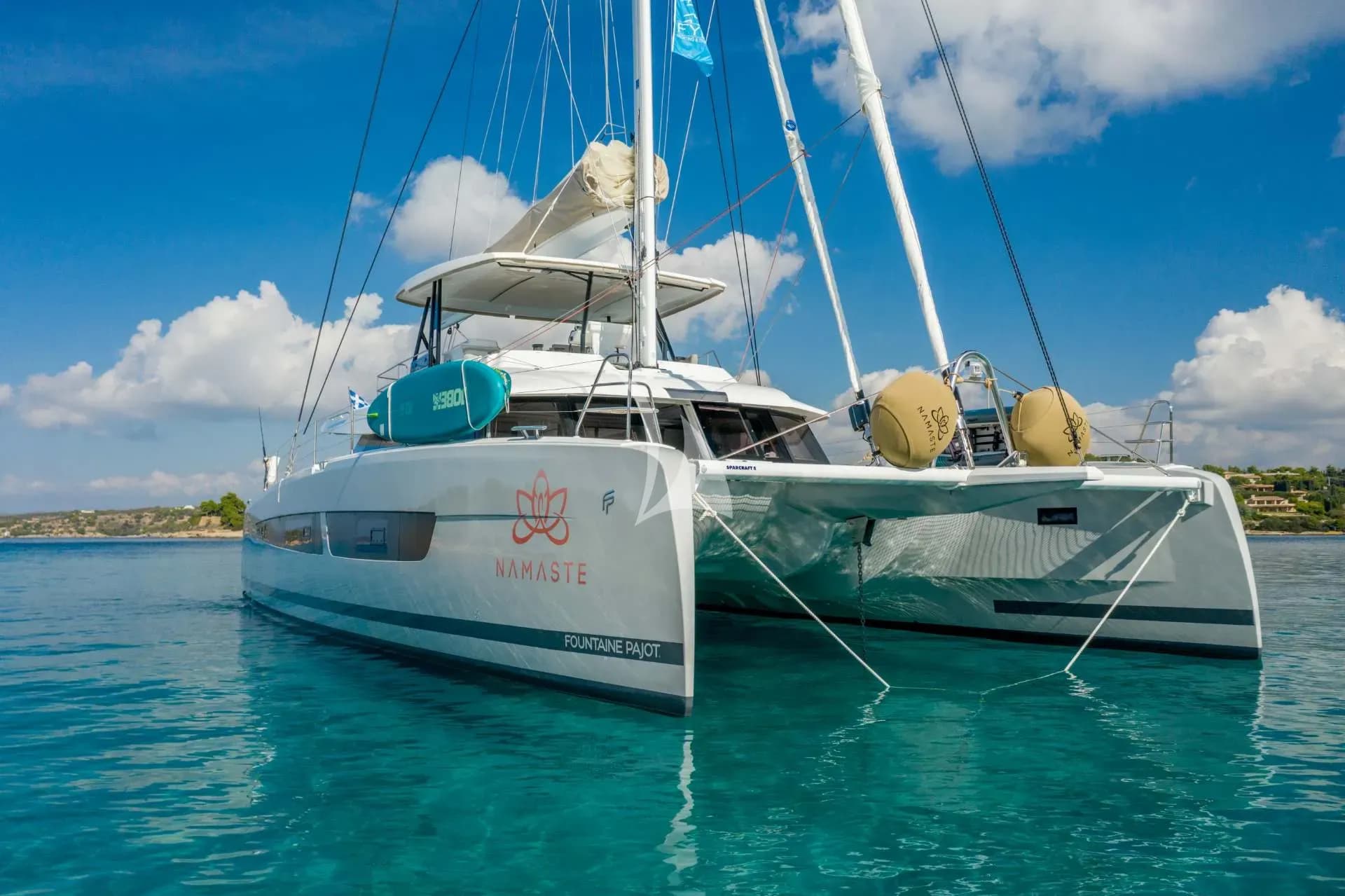 S/Y NAMASTE ON ANCHOR